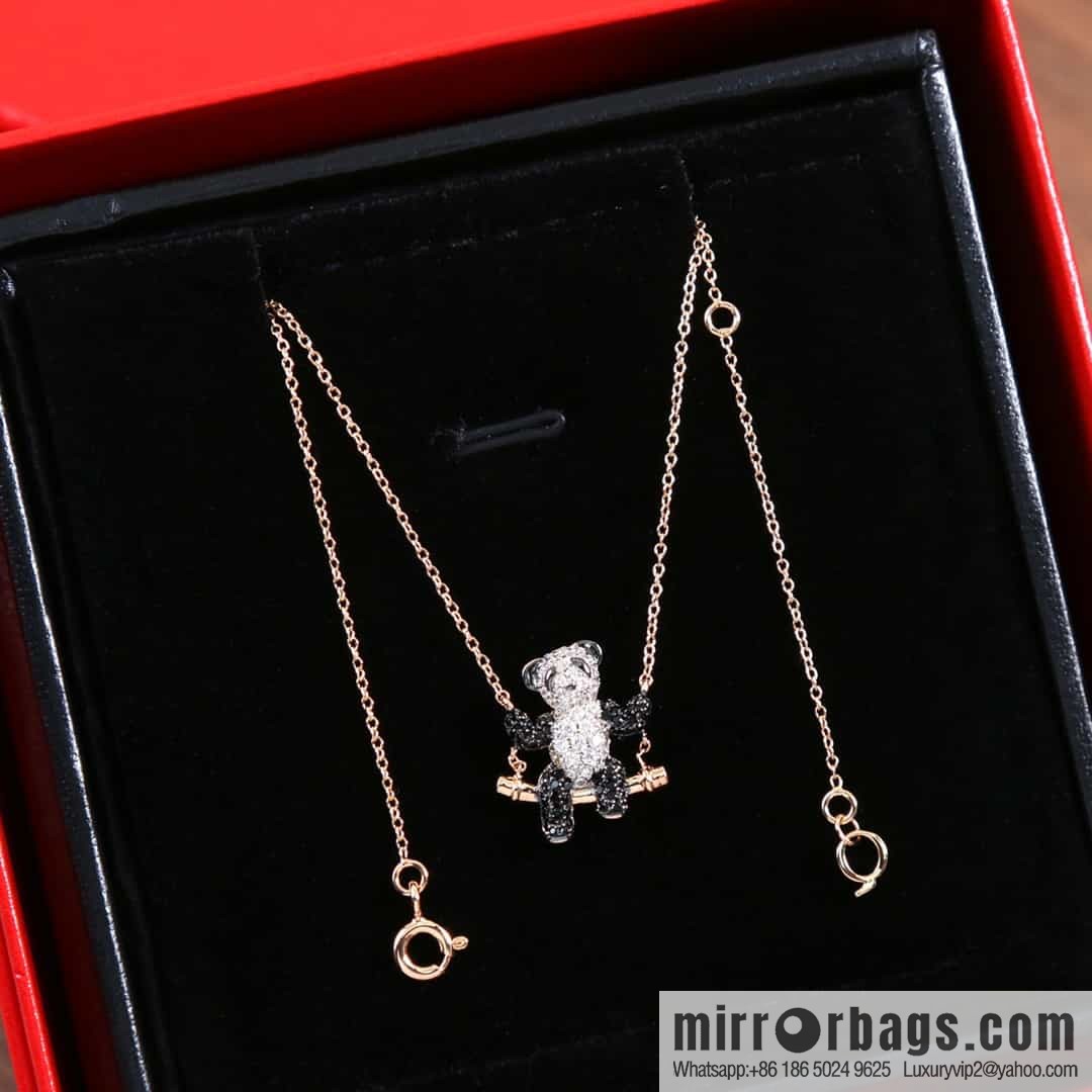 Qeelin Kirin BOBO Panda 🐼 Charity Necklace