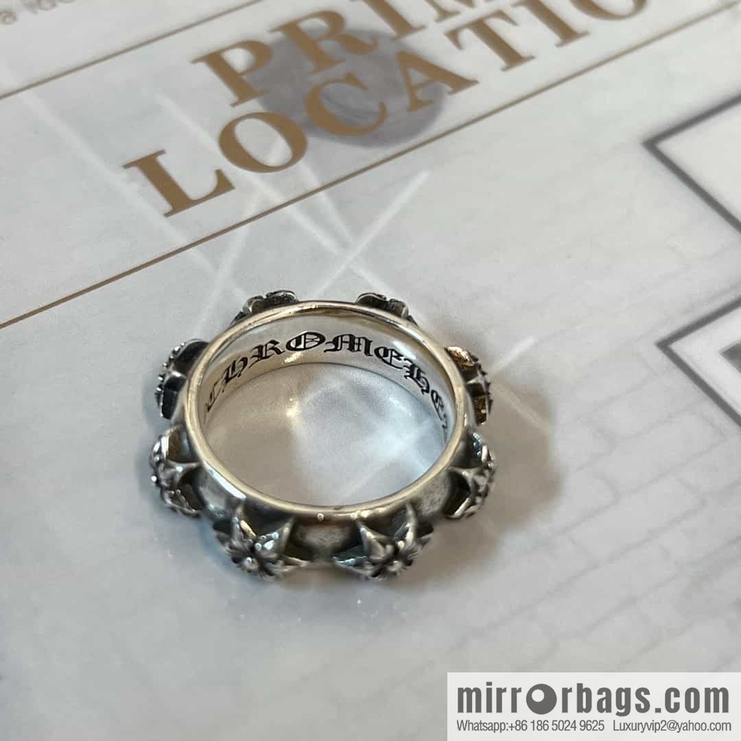 New Crossheart Cross Snowflake ❄️ Ring