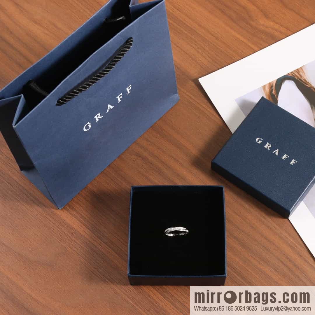 GRAFF Graff Spiral Set Diamond Spiral Full Diamond Ring