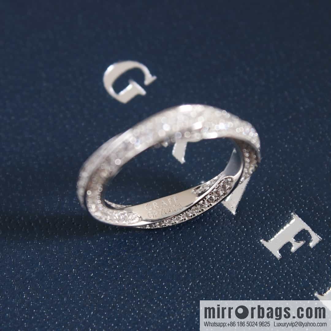 GRAFF Graff Spiral Set Diamond Spiral Full Diamond Ring