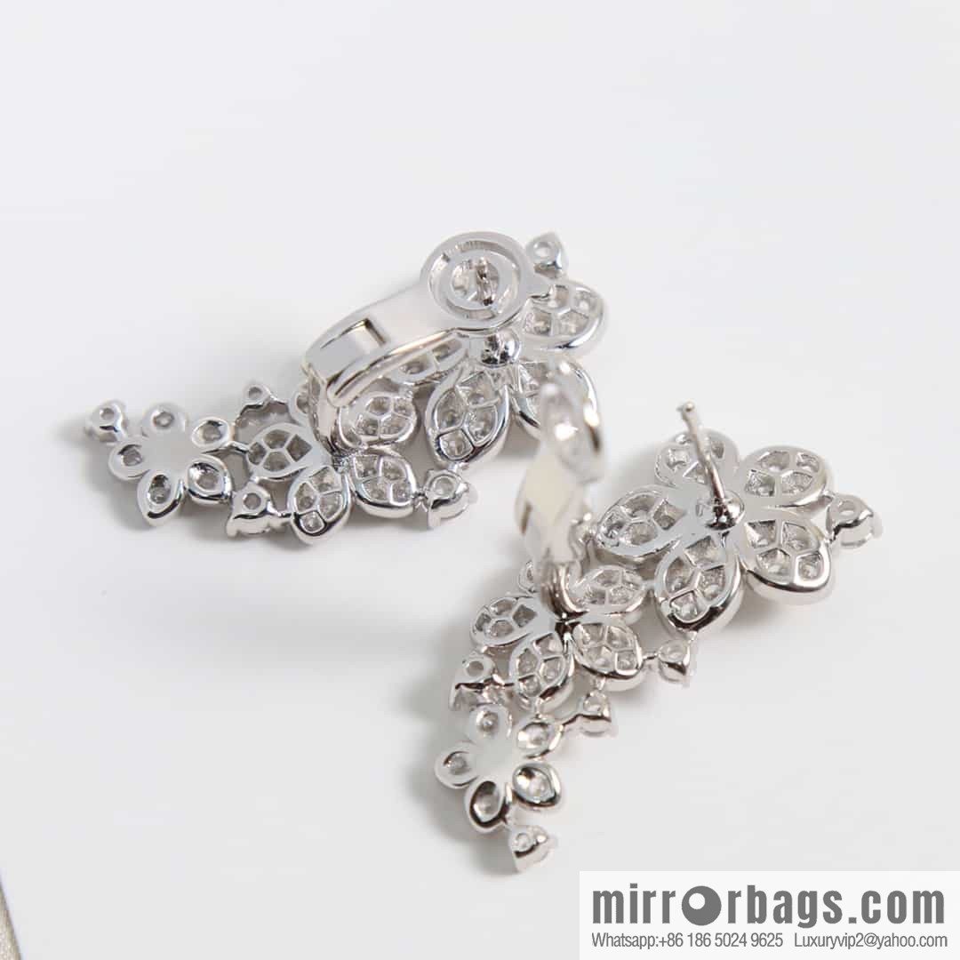 GRAFF Graff three flower ear shot earrings stud earrings