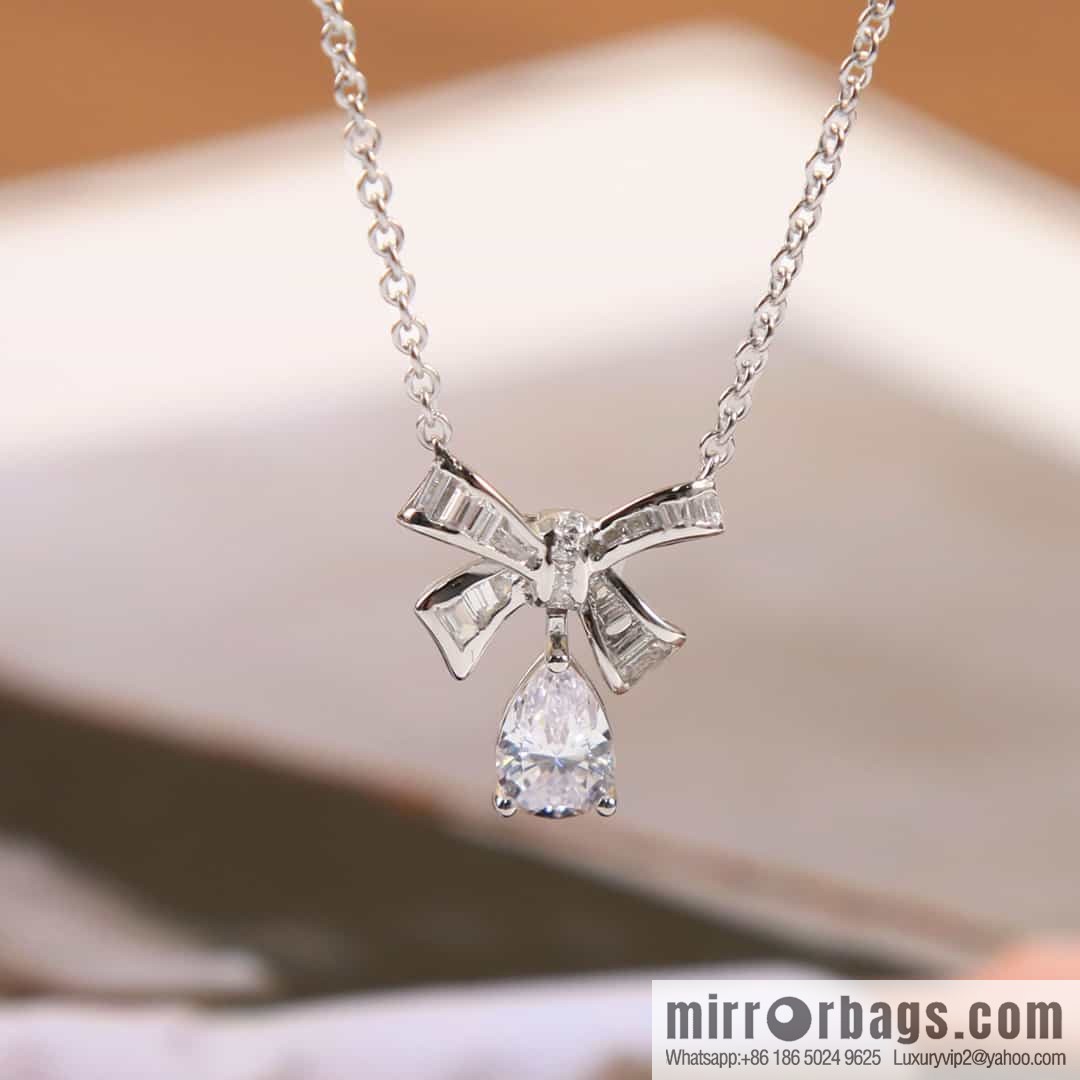 GRAFF Tilda's Bow Bow Water Drop Necklace