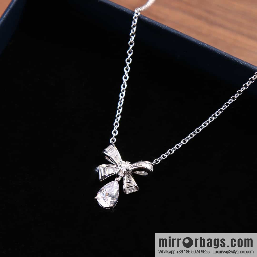 GRAFF Tilda's Bow Bow Water Drop Necklace