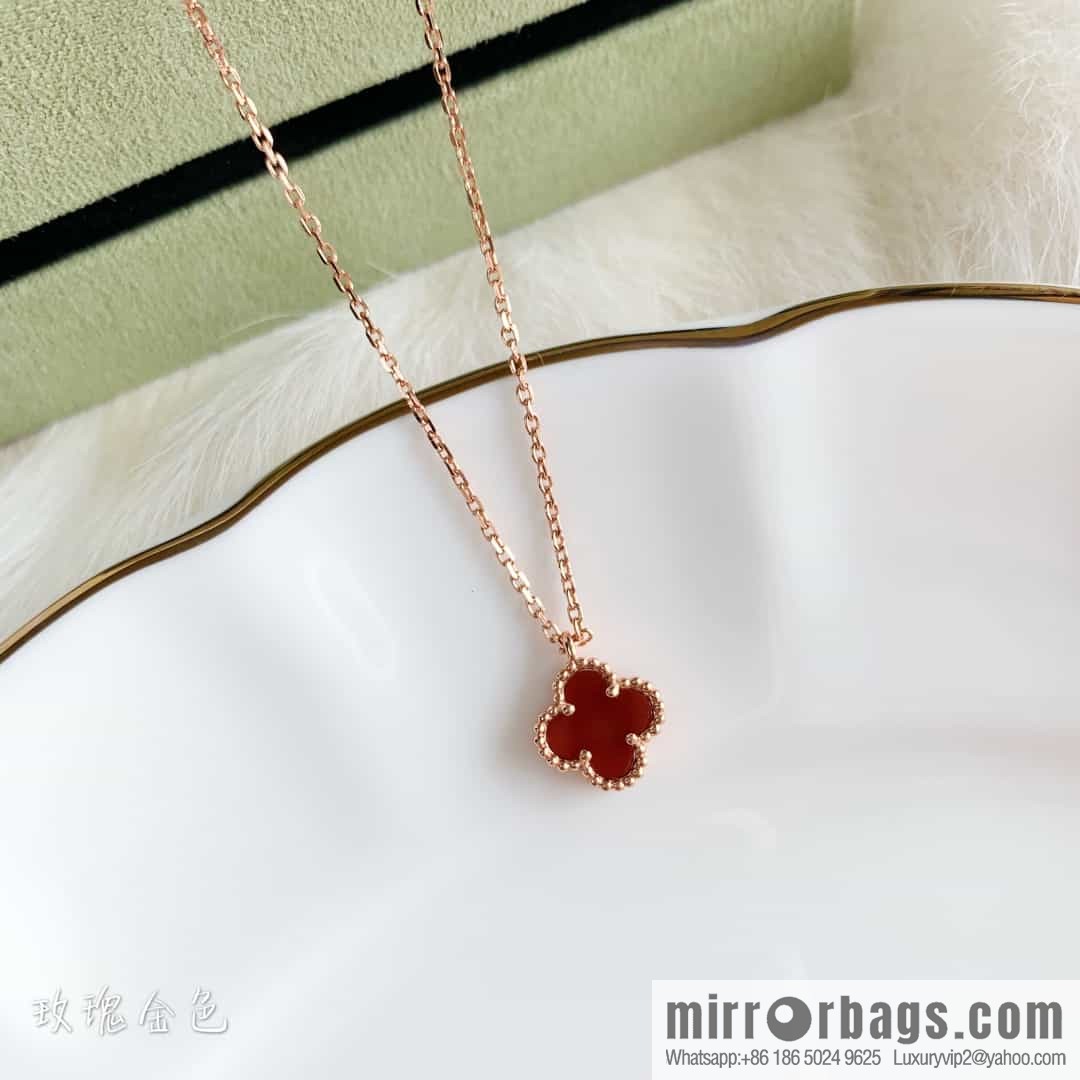 Van Cleef & Arpels Mini Clover Necklace