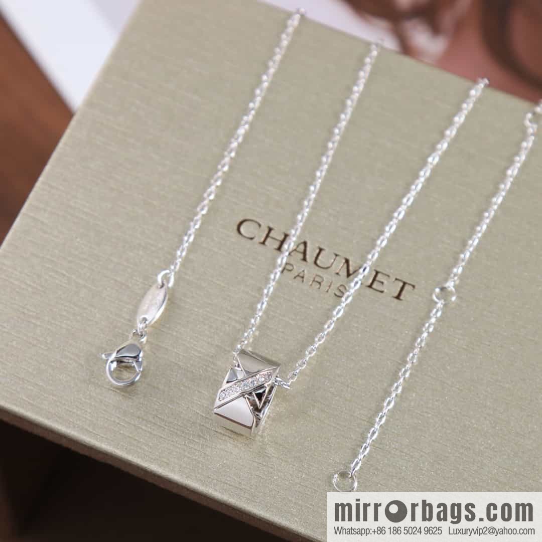 Chaumet Paris Liens Evidence Ring Cylinder Necklace