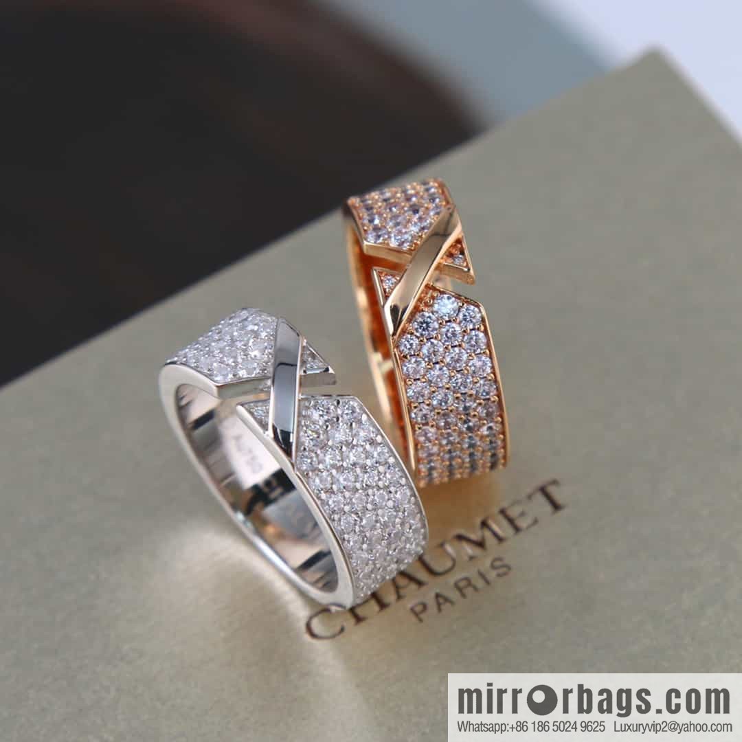 Chaumet Paris CHAUMET's relationship • Lifetime series full of diamond rings