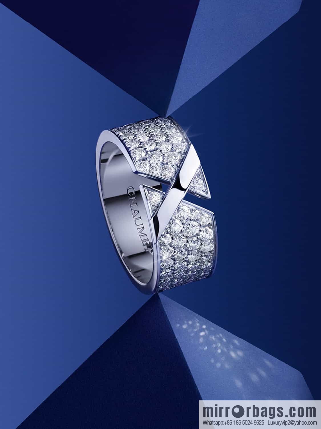 Chaumet Paris CHAUMET's relationship • Lifetime series full of diamond rings