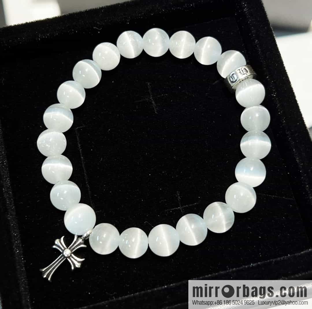 New Croxin White Opal Beaded Bracelet