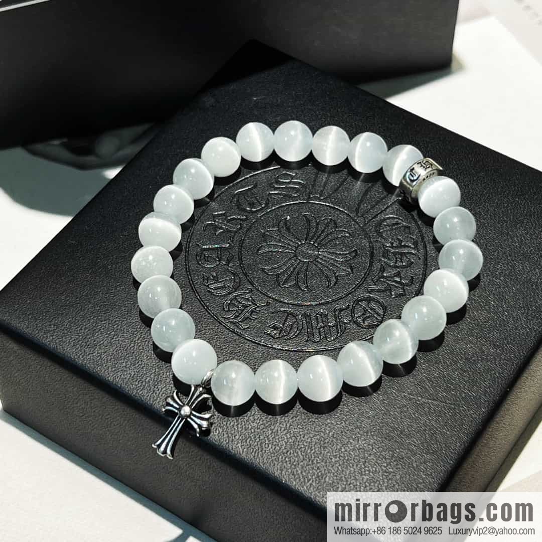 New Croxin White Opal Beaded Bracelet