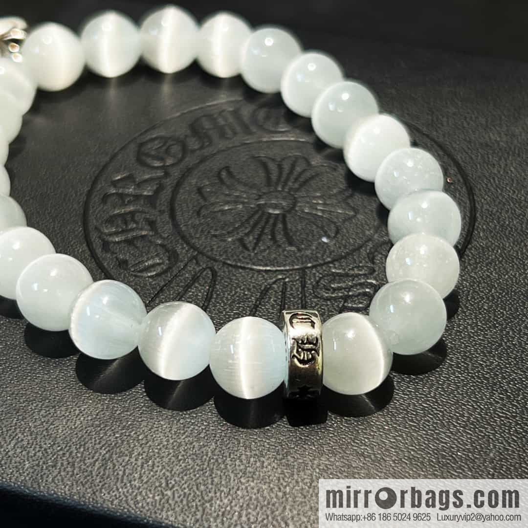 New Croxin White Opal Beaded Bracelet