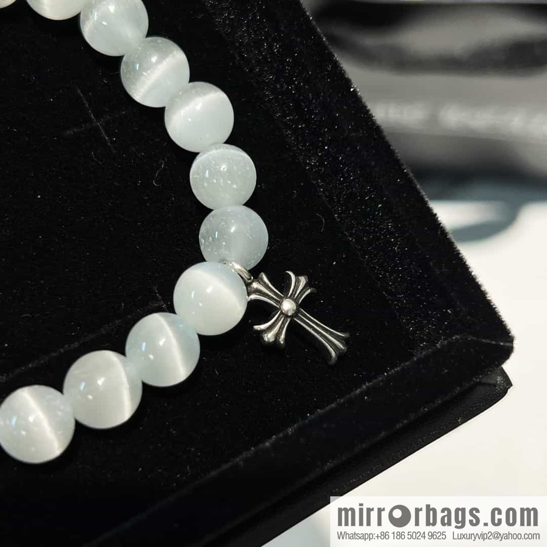 New Croxin White Opal Beaded Bracelet