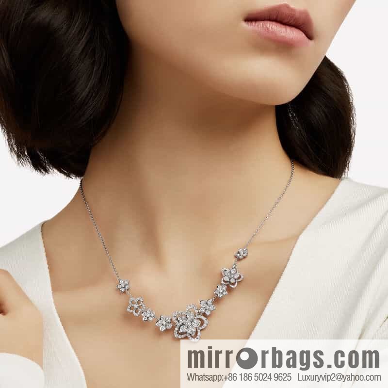 GRAFF Wild Flover Multi-Flower Diamond Necklace