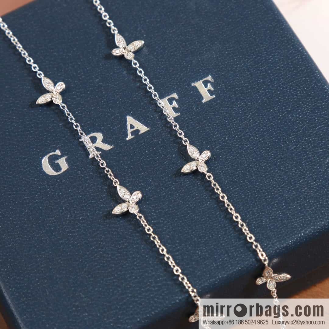 GRAFF Graff Butterfly Diamond Necklace, Bracelet