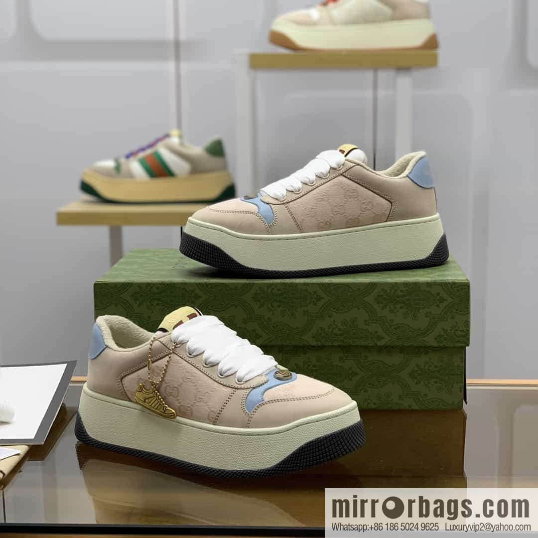 Gucci Gucci G women's platform-soled small dirty shoes