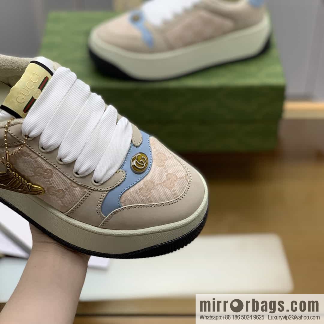 Gucci Gucci G women's platform-soled small dirty shoes