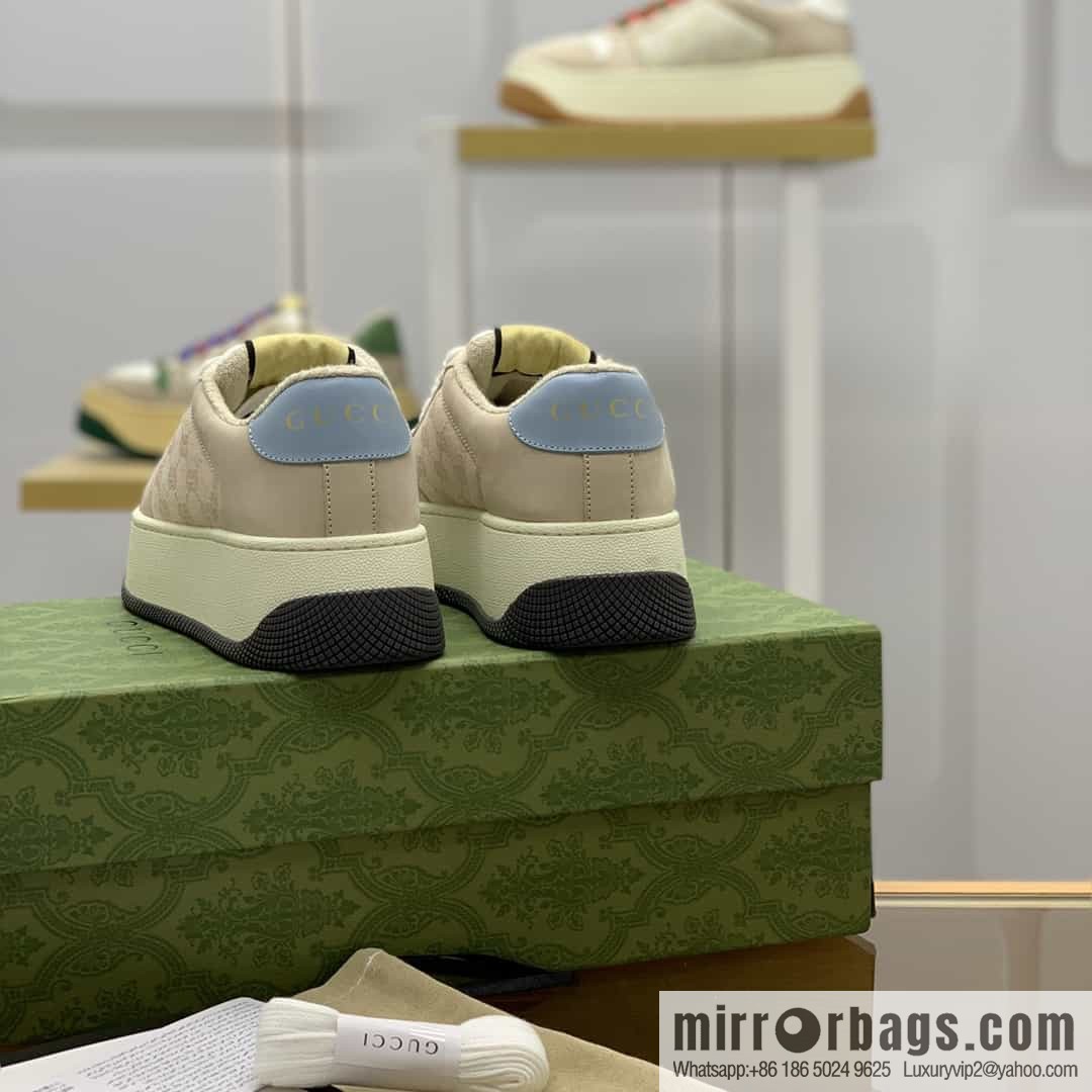 Gucci Gucci G women's platform-soled small dirty shoes