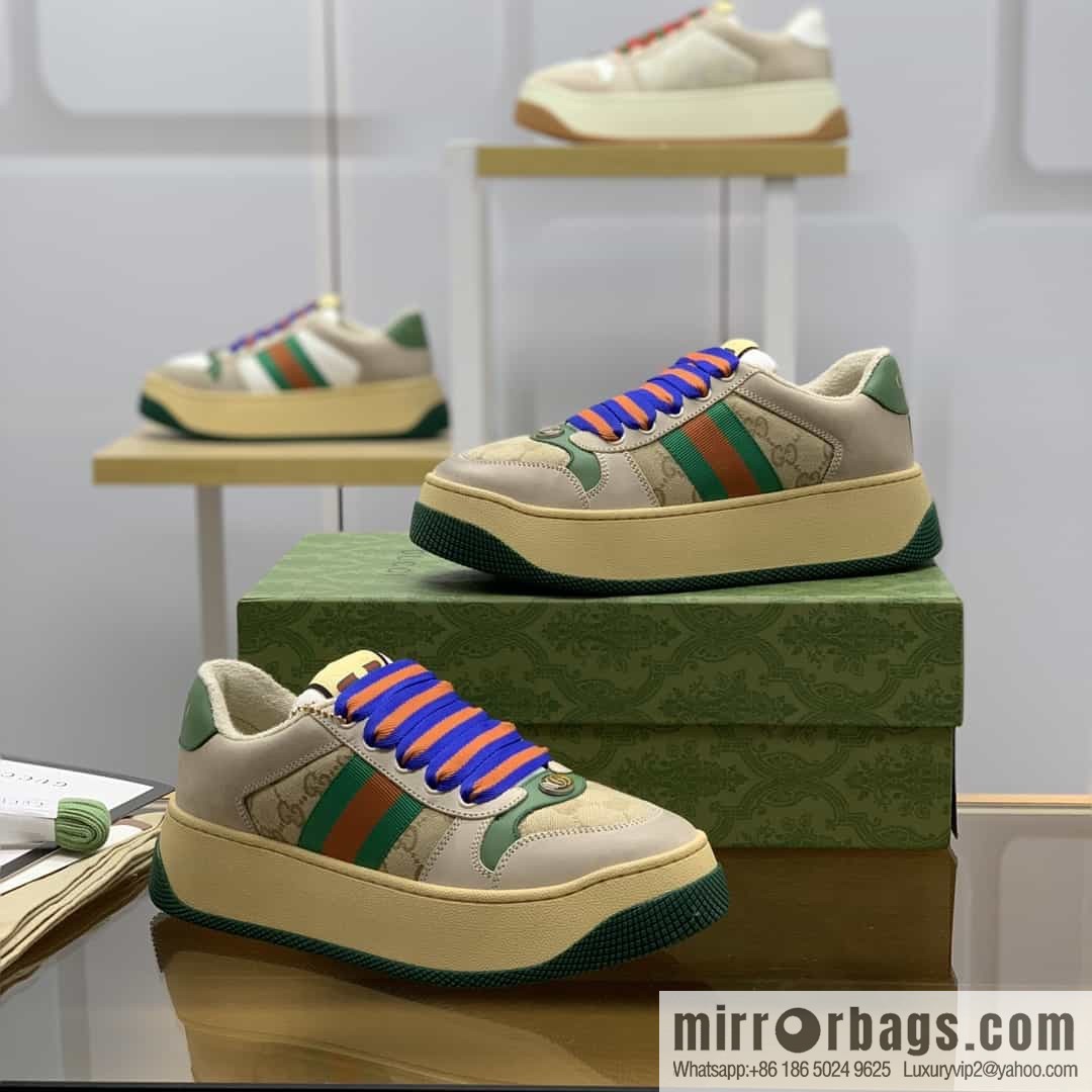 Gucci Gucci G women's platform-soled small dirty shoes