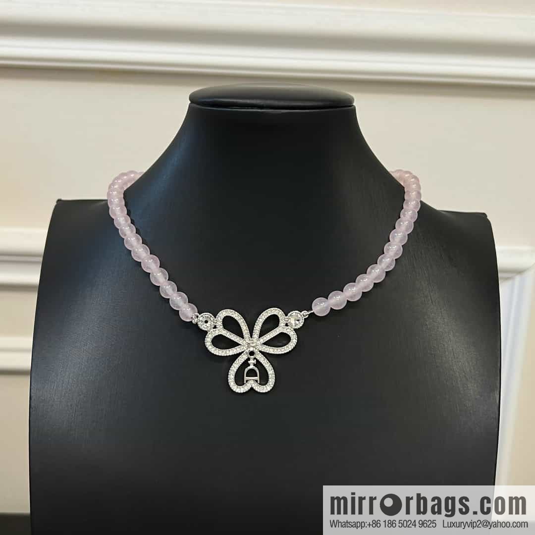 New ☑️ Dior full diamond flower crystal necklace