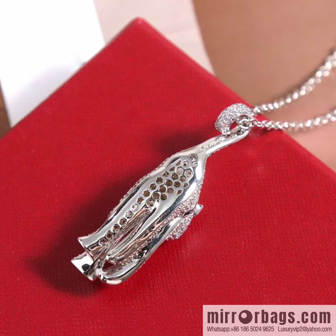 Cartier PANTHÜRE DECARTIER Jungle Series Full Diamond Tiger Necklace