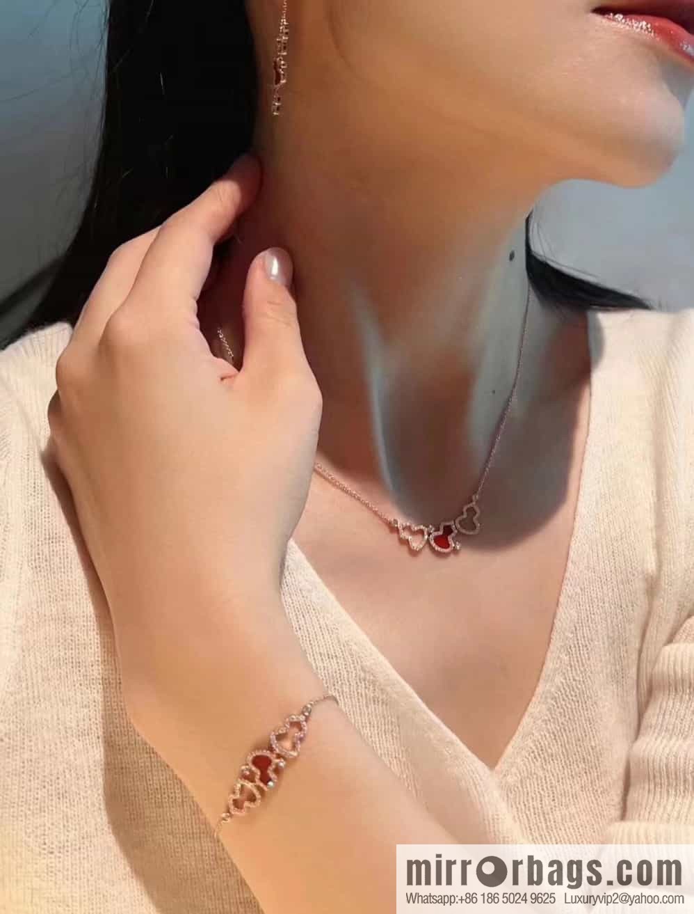 Qeelin Unicorn Hollow Full Diamond Agate Malachite Bracelet