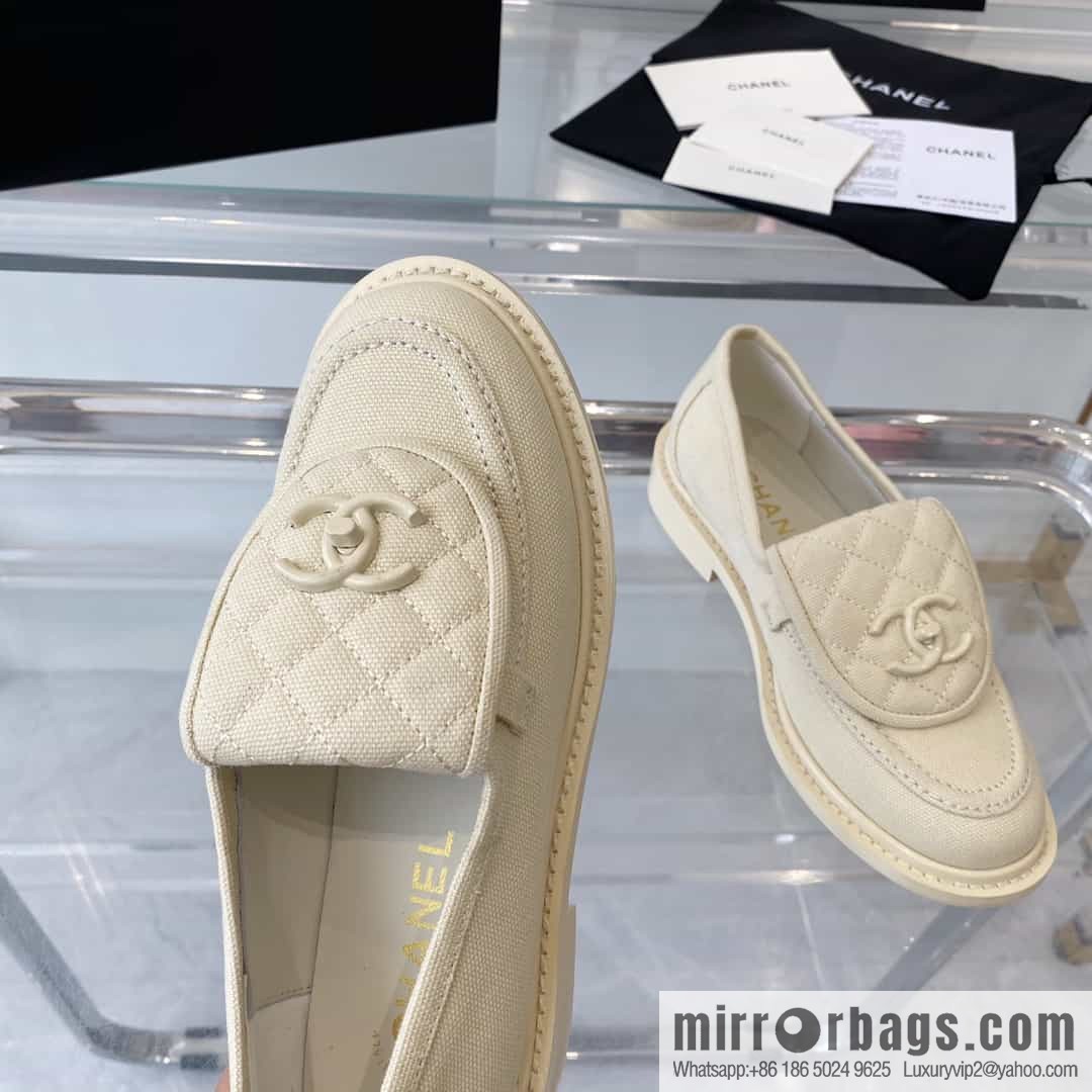 Chanel Chanel imported denim upper sheepskin foot sneakers