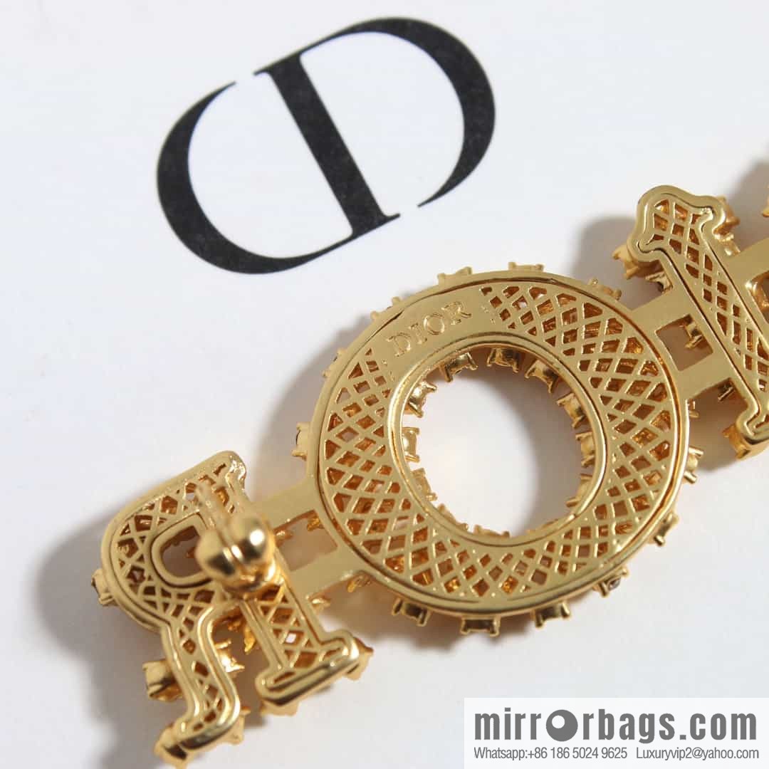 New ☑️ Dior hollowed out full diamond letter hairpin hairpin