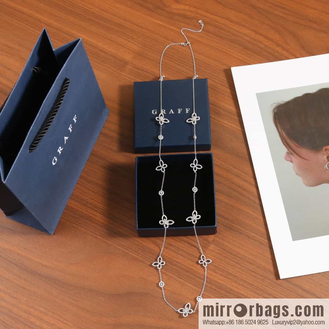 GRAFF Graff Butterfly Phantom Diamond Long Necklace