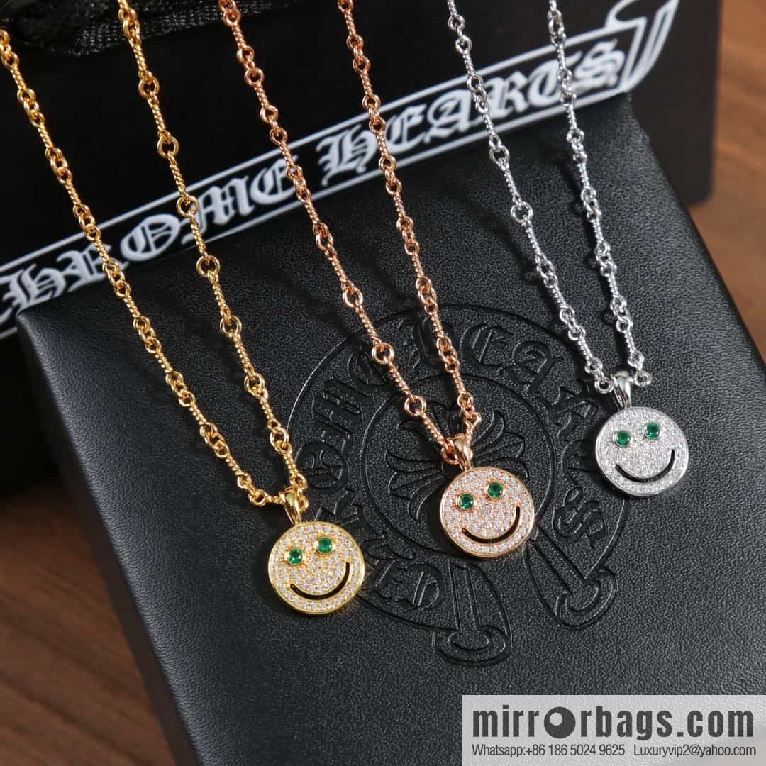 New Croxin Smile Smiley Necklace