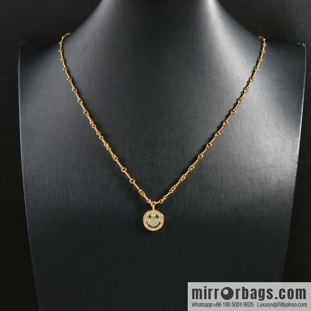 New Croxin Smile Smiley Necklace