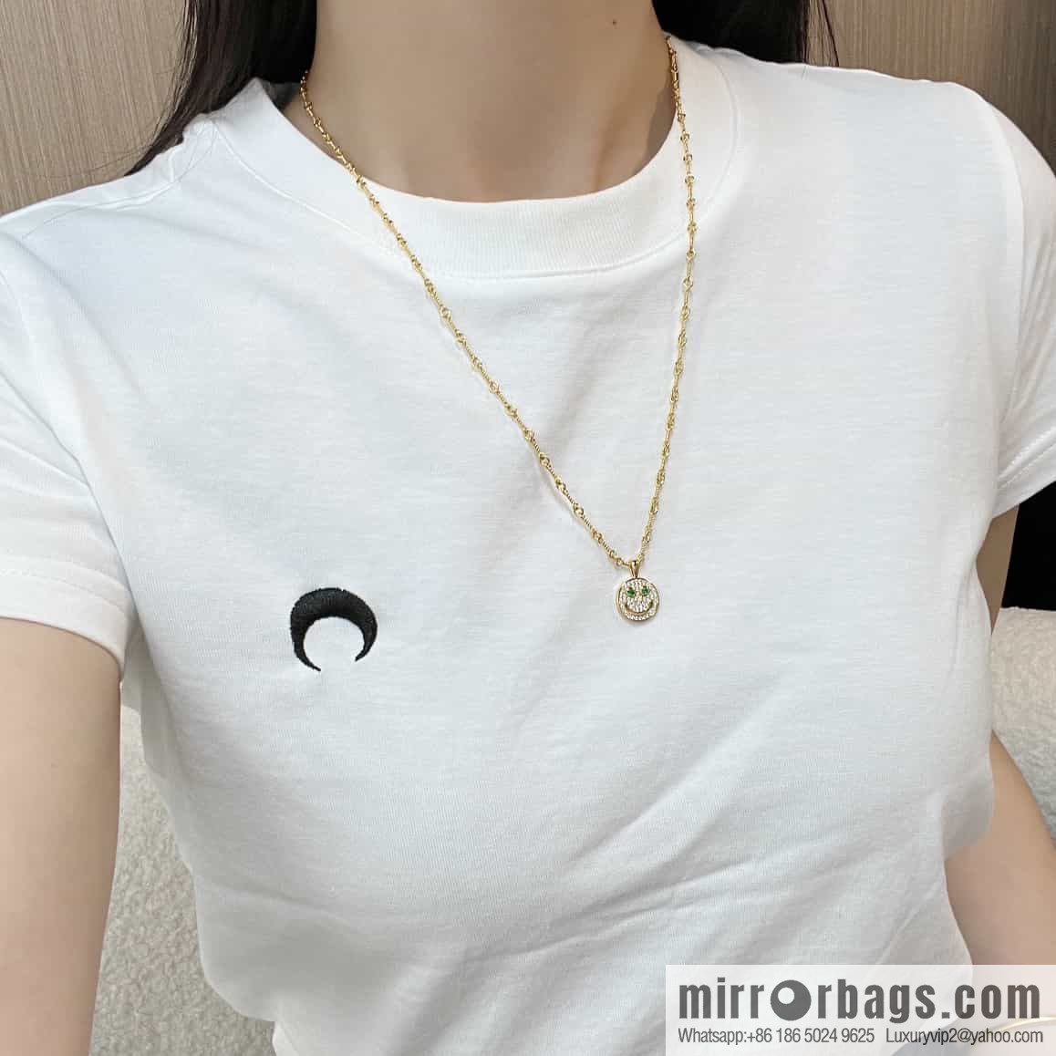 New Croxin Smile Smiley Necklace