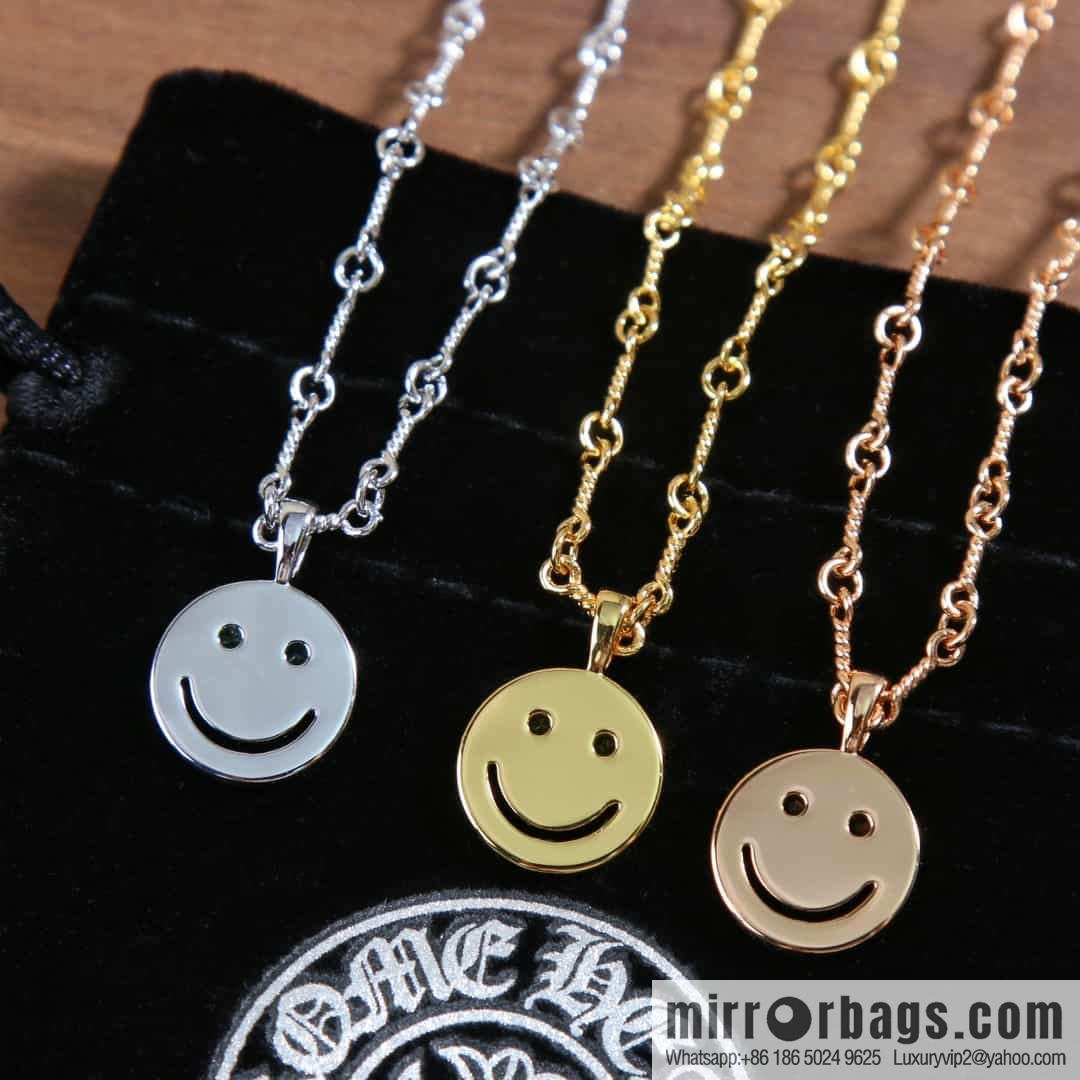 New Croxin Smile Smiley Necklace
