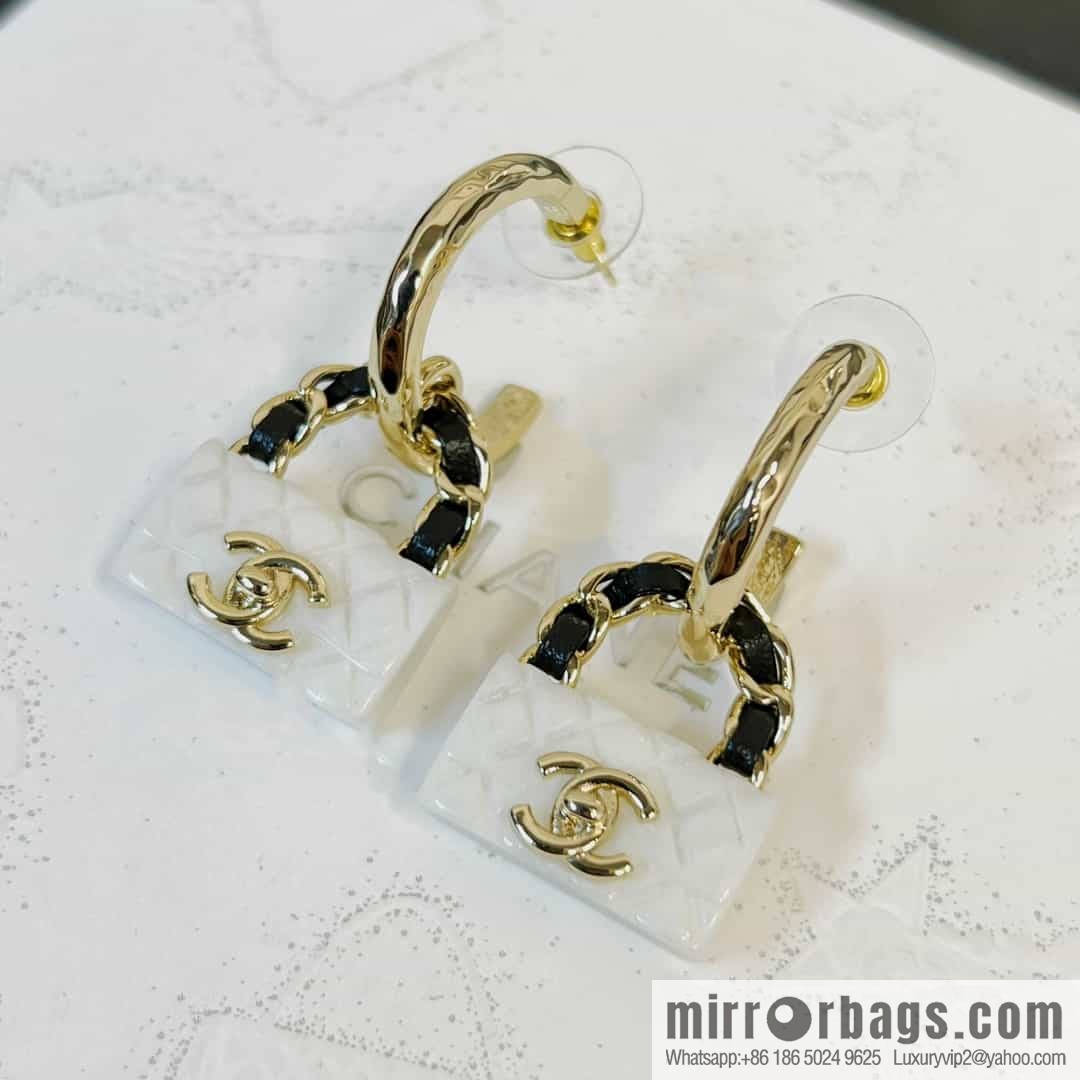 New ☑️ Chanel c2 double c lock bag stud earrings
