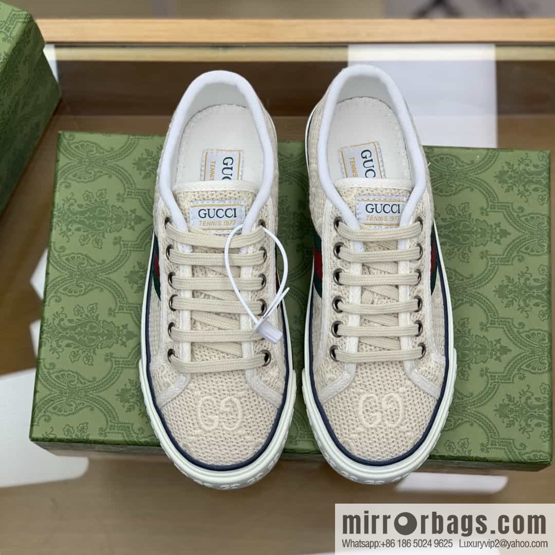 Gucci Gucci G Replica Luxury Handbag 1977 Unisex Canvas Shoes