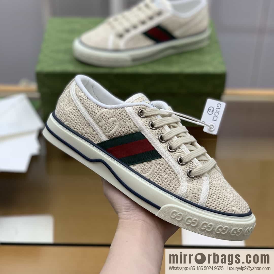 Gucci Gucci G Replica Luxury Handbag 1977 Unisex Canvas Shoes