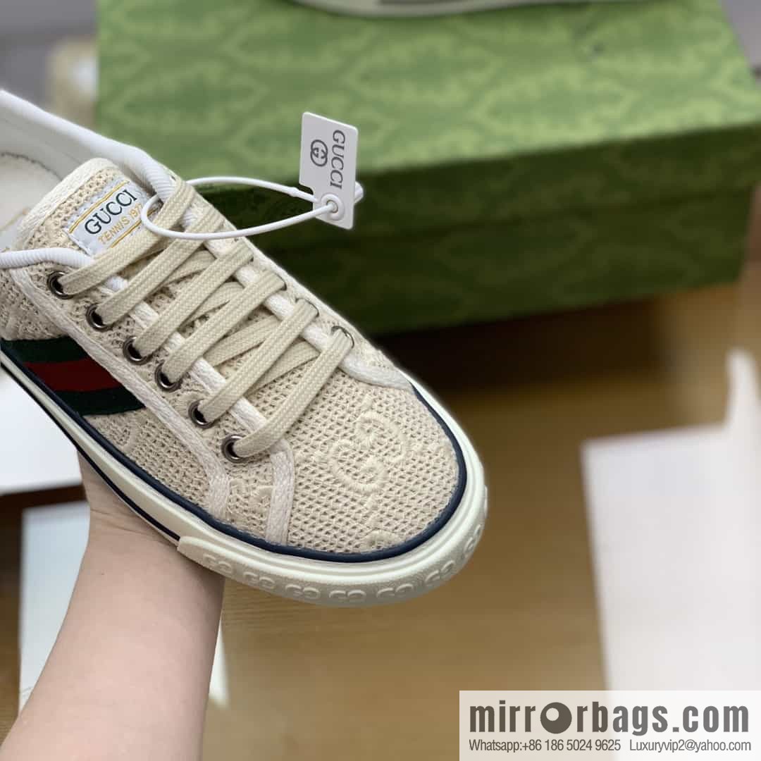 Gucci Gucci G Replica Luxury Handbag 1977 Unisex Canvas Shoes