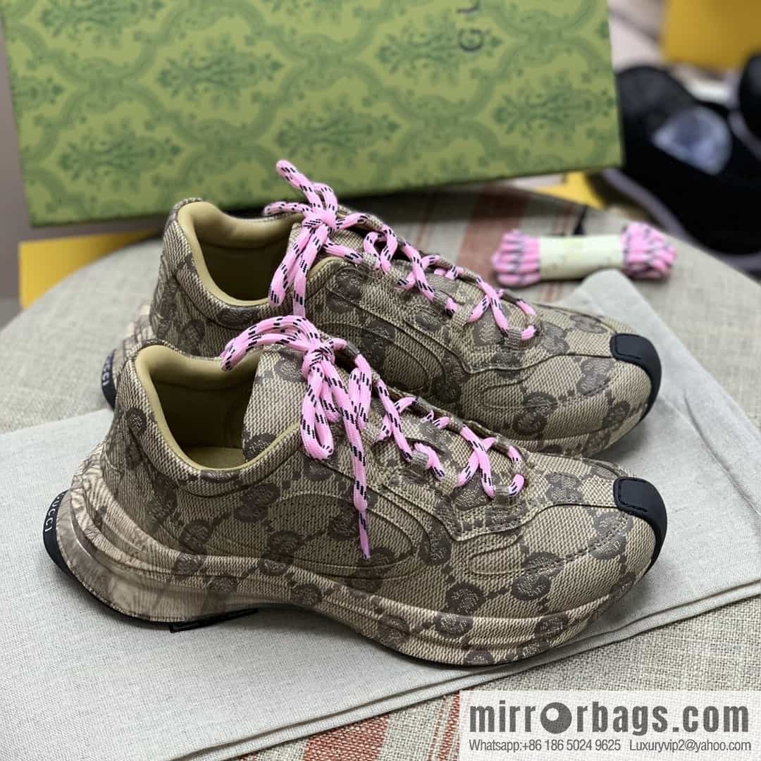 Gucci Gucci 2023 New G Replica Luxury Handbag His & Hers Casual Shoes
