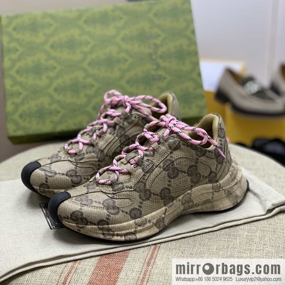 Gucci Gucci 2023 New G Replica Luxury Handbag His & Hers Casual Shoes