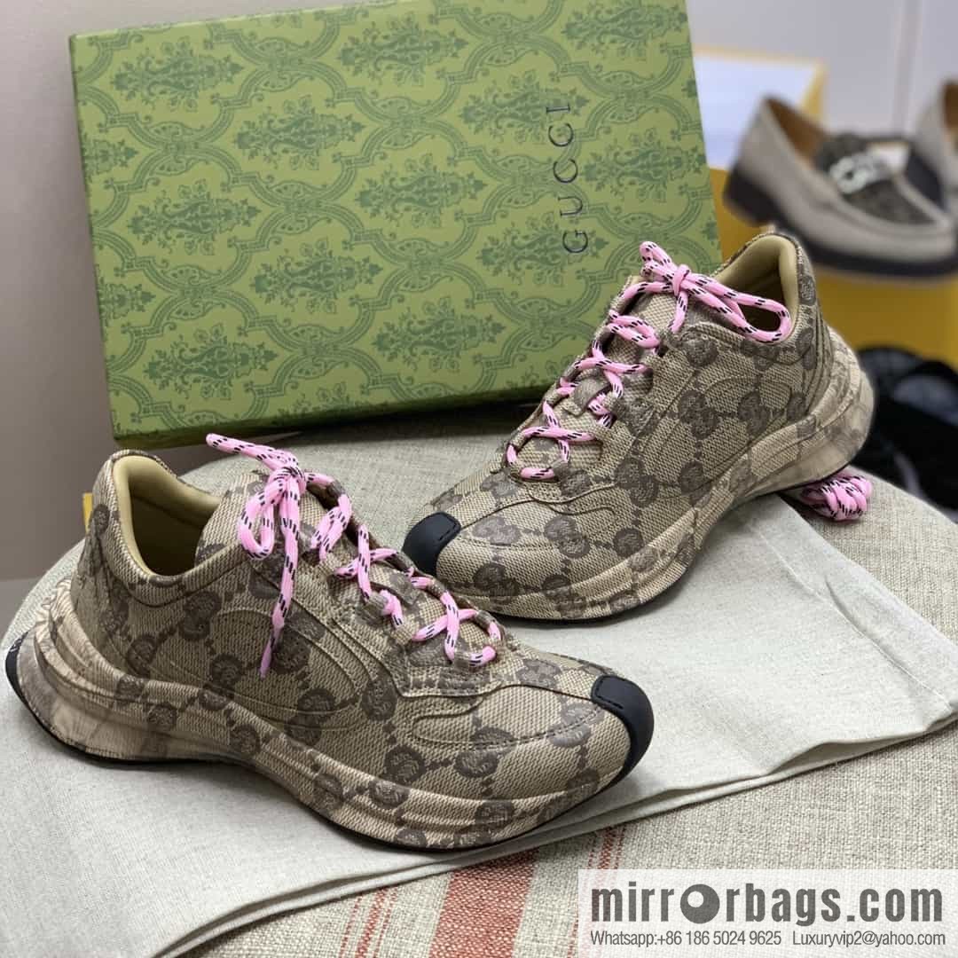 Gucci Gucci 2023 New G Replica Luxury Handbag His & Hers Casual Shoes