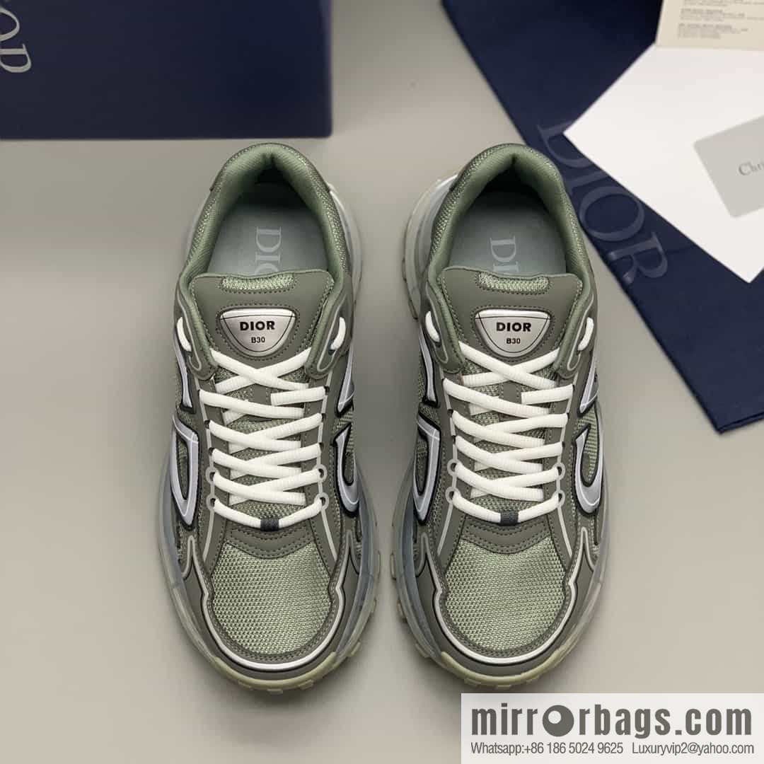 Dior B30 series men's air unit sports and leisure shoes