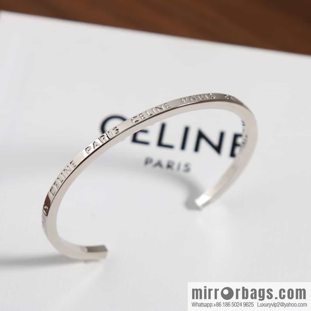 New Celine Open Letter Bracelet Bracelet