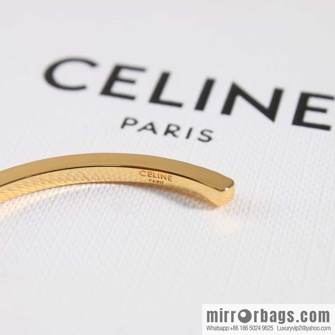 New Celine Open Letter Bracelet Bracelet