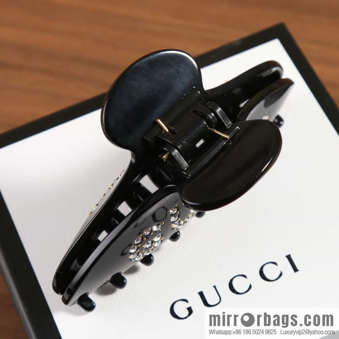 New Gucci full diamond gucci letter hairpin hairpin