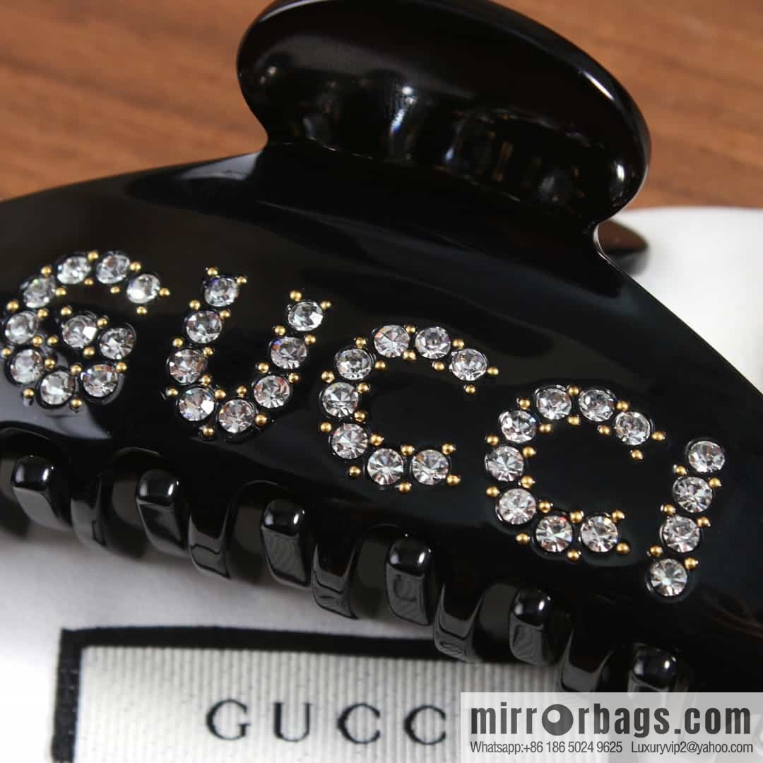 New Gucci full diamond gucci letter hairpin hairpin