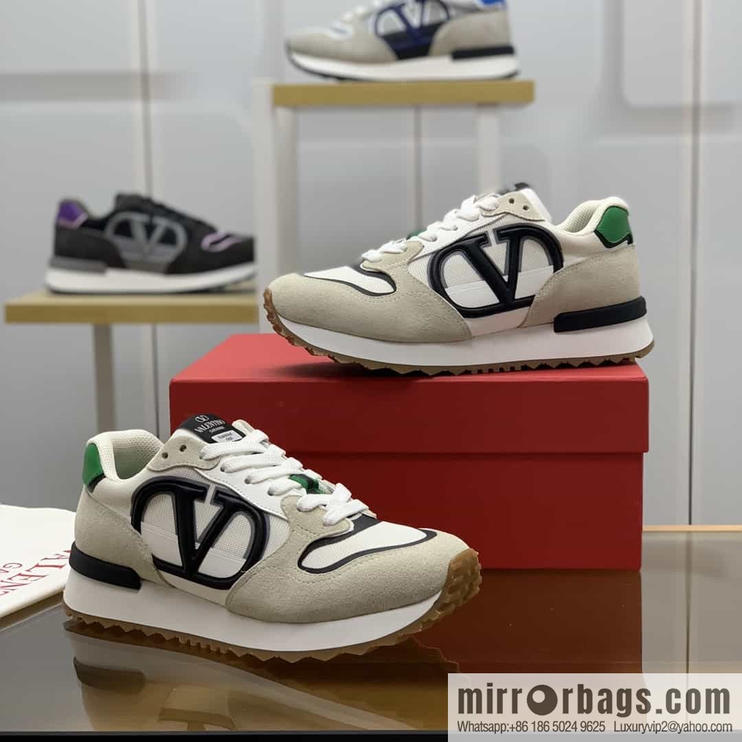 VALENTINO Valentino with rubber outsole men's low-top casual sneakers