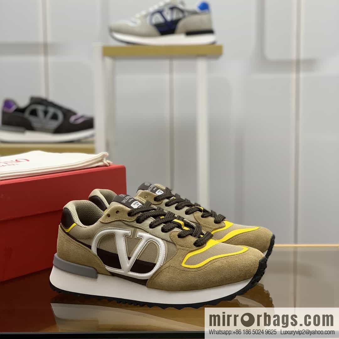 VALENTINO Valentino with rubber outsole men's low-top casual sneakers