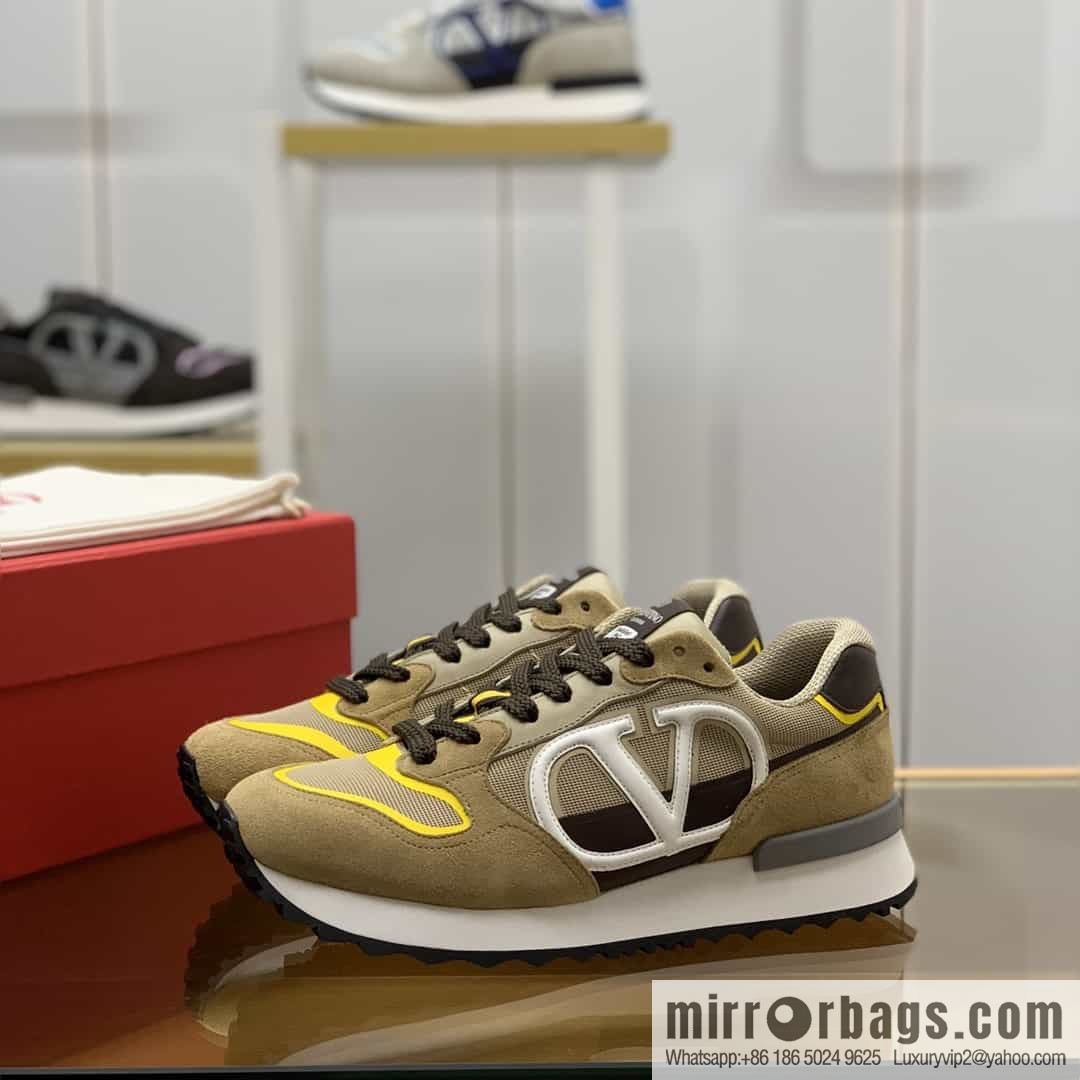 VALENTINO Valentino with rubber outsole men's low-top casual sneakers