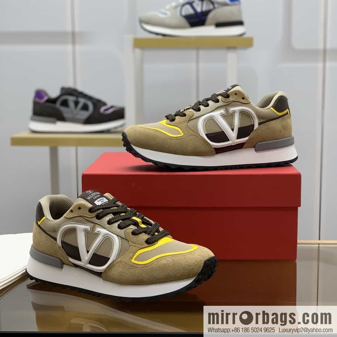 VALENTINO Valentino with rubber outsole men's low-top casual sneakers