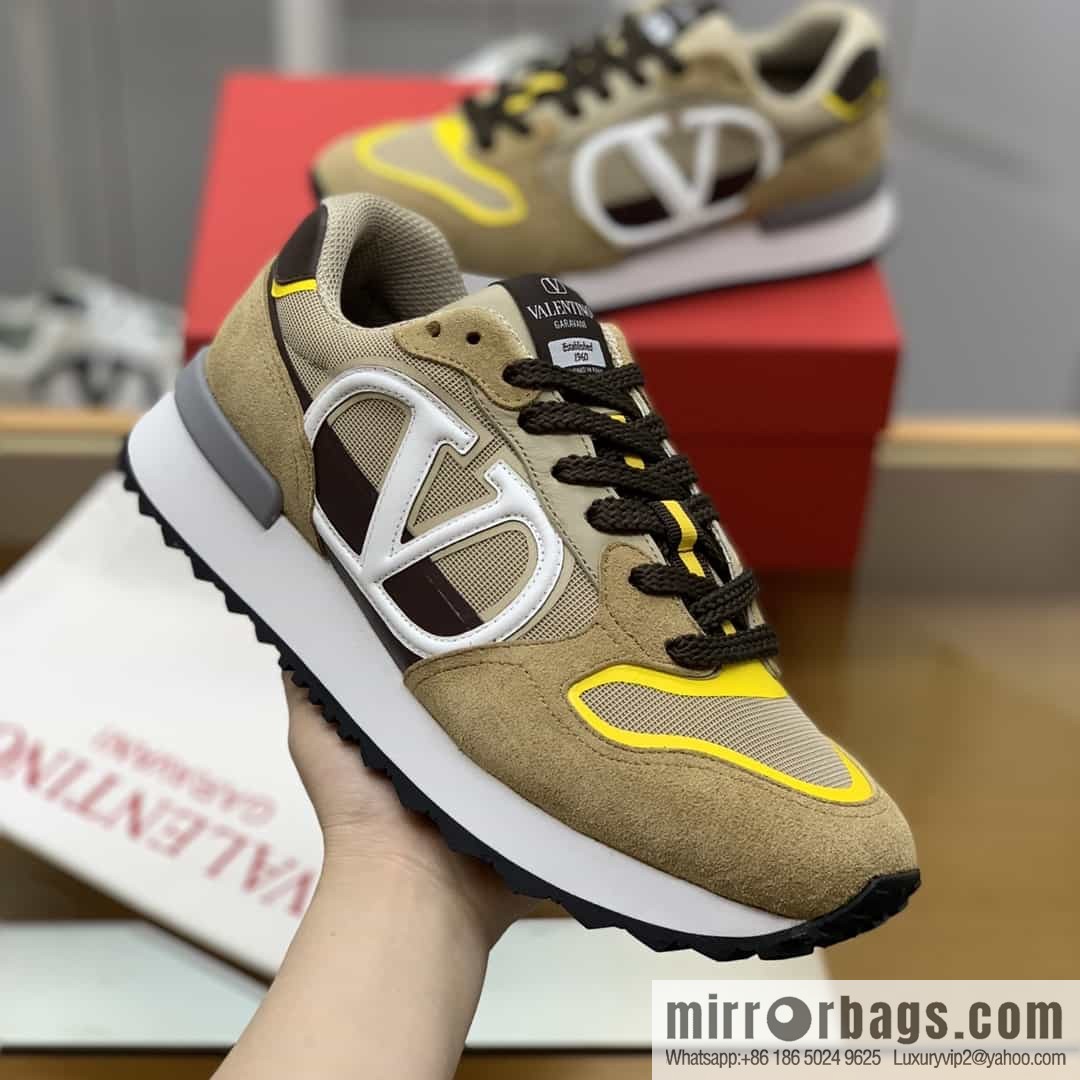 VALENTINO Valentino with rubber outsole men's low-top casual sneakers