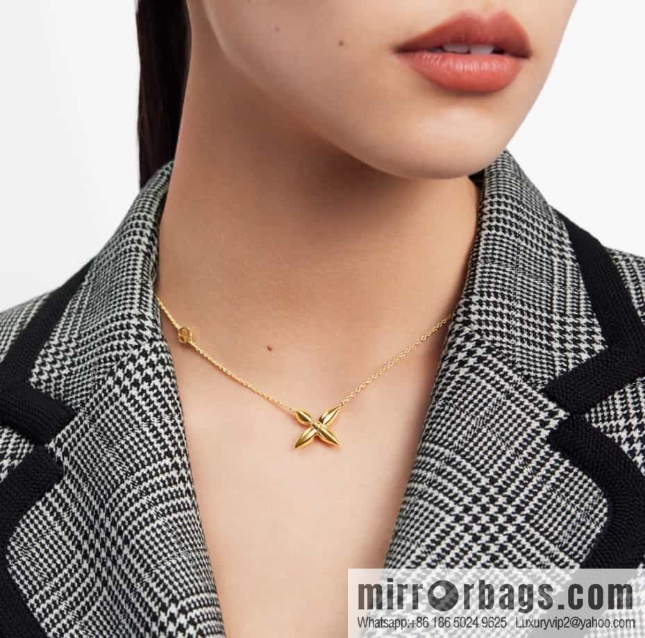 Louis Vuitton IV Floral Necklace, Bracelet