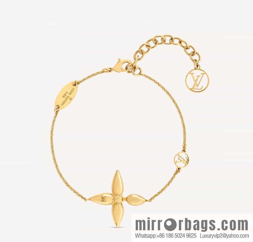 Louis Vuitton IV Floral Necklace, Bracelet